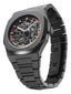 D1 Milano Black Skeleton Dial Automatic Watch for Gents - SKBJ06