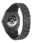 D1 Milano Black Skeleton Dial Automatic Watch for Gents - SKBJ06