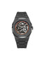 D1 Milano Black Skeleton Dial Automatic Watch for Gents - SKBJ06