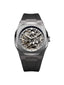 D1 Milano Black Skeleton Dial Automatic Watch for Gents - SKRJ02