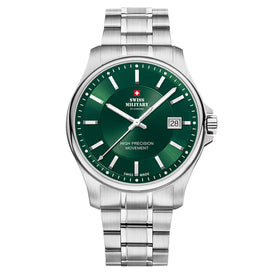 Swiss Military by Chrono green Dial Swiss Made Watch for Gents - SM30200.31