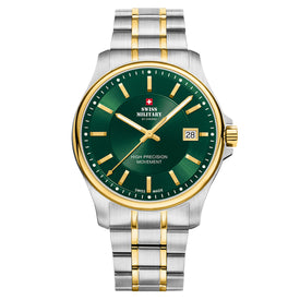 Swiss Military by Chrono green Dial Swiss Made Watch for Gents - SM30200.32