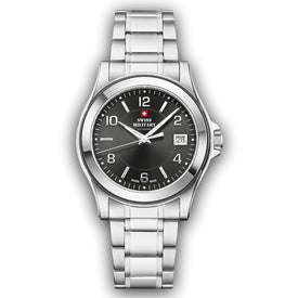 Swiss Military by Chrono grey Dial Swiss Made Watch for Gents - SM34002.21