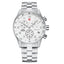 Swiss Military by Chrono Swiss Made White Dial Analog Watch for Gents - SM34012.02