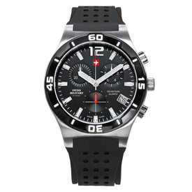 Swiss Military by Chrono black Dial Swiss Made Watch for Gents - SM34015.05