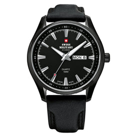 Swiss Military by Chrono black Dial Swiss Made Watch for Gents - SM34027.05