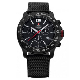 Swiss Military by Chrono black Dial Swiss Made Watch for Gents - SM34033.06