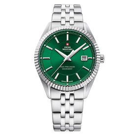 Swiss Military by Chrono green Dial Swiss Made Watch for Gents - SM34065.08