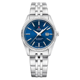 Swiss Military by Chrono blue Dial Swiss Made Watch for Ladies - SM34066.03