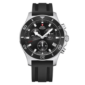 Swiss Military by Chrono black Dial Swiss Made Watch for Gents - SM34067.07