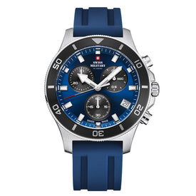 Swiss Military by Chrono blue Dial Swiss Made Watch for Gents - SM34067.08
