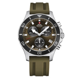 Swiss Military by Chrono brown Dial Swiss Made Watch for Gents - SM34067.09
