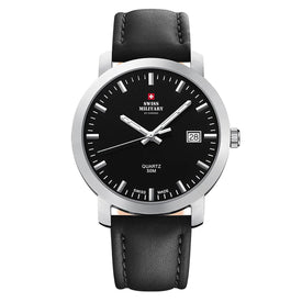 Swiss Military by Chrono black Dial Swiss Made Watch for Gents - SM34083.04