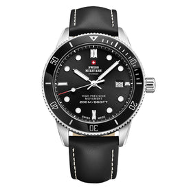 Swiss Military by Chrono black Dial Swiss Made Watch for Gents - SM34088.04