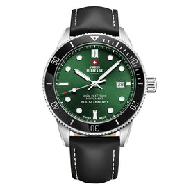 Swiss Military by Chrono green Dial Swiss Made Watch for Gents - SM34088.06