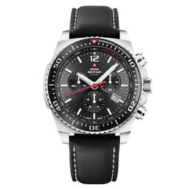 Swiss Military by Chrono black Dial Swiss Made Watch for Gents - SM34093.03