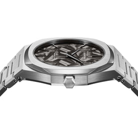 D1 Milano Ultra Thin Dial Black Watch for Gents - UTBJ32