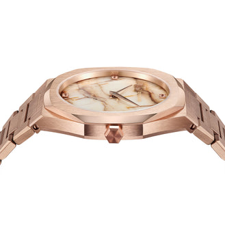 D1 Milano Rose Gold Dial Analogue Watch for Ladies - UTBL14