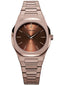 D1 Milano Brown Dial Analogue Watch For Ladies - UTBL15