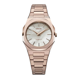 D1 Milano Ultra Thin DialRose Gold Watch for Ladies - UTBL20
