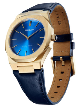 D1 Milano Blue Dial Analogue Watch for Gents - UTLL15