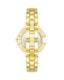 Nine West Gold Dial Analog Watch For -  Ladies NW-2226CHGP