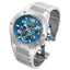 Invicta Men'S 'Speedway' Swiss Quartz Stainless Steel Casual Watch, Color:Silver-Toned (Model: 19527)