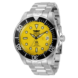 Invicta Men'S Silver Stainless Steel Analogue Watch - 3048