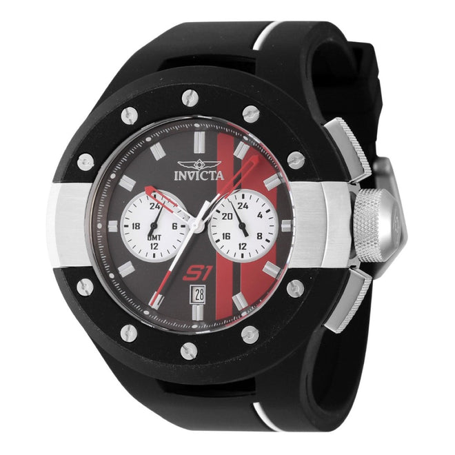 Invicta S1 Rally Analog Black & Red Dial Men'S Watch - 44357