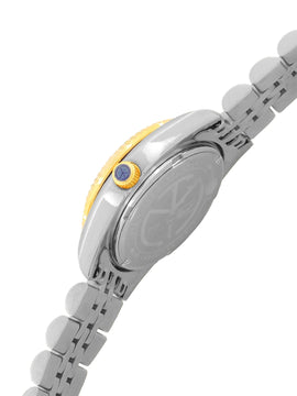 Mathey-Tissot Swiss Made Analog Gold Dial Ladies Watch-D709BQDI