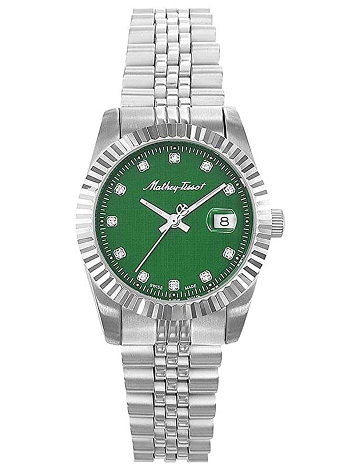 Tissot green face discount watch