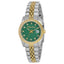 Mathey-Tissot Swiss Made Analog Green Dial Ladies Watch-D810BV