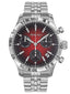 Mathey-Tissot Analog Red Dial Chronograph Men's Watch - H1822CHSAR