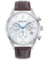 Mathey-Tissot Silver Dial Chronograph Analog Watch for Men - H411CHALS