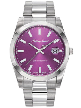 Mathey-Tissot Purple Dial Limited Edition Analog Watch for Men - H451PU