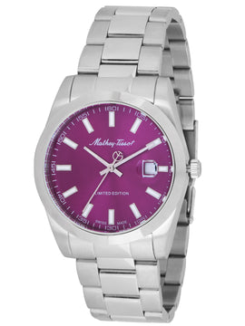 Mathey-Tissot Swiss Made Purple Dial Limited Edition Analog Watch for Gents - H451PU