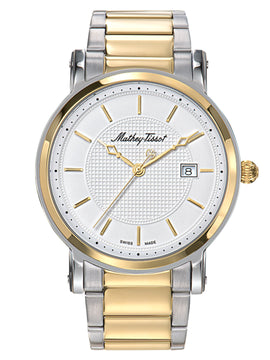 Mathey-Tissot Analog White Dial Men's Watch-HB611251MBI