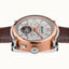 Ingersoll 1892 The Michigan Automatic Gents Watch with White Dial and Brown Leather Strap - I01103B