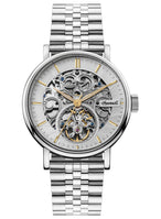 Ingersoll 1892 The Charles Automatic Gents Watch with Silver Skeleton Dial and Stainless Steel Bracelet - I05803B