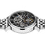 Ingersoll 1892 The Charles Automatic Gents Watch with Black Skeleton Dial and Stainless Steel Bracelet - I05804B
