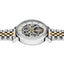 Ingersoll 1892 The Charles Automatic Gents Watch with White Skeleton Dial and Two Tone Stainless Steel Bracelet - I05806