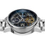 Ingersoll 1892 The Jazz Automatic Gents Watch with Blue Dial and Silver Stainless Steel Bracelet- I07707