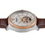 Ingersoll 1892 The Shelby Automatic Gents Watch with Silver Dial and Brown Leather Strap - I10901B
