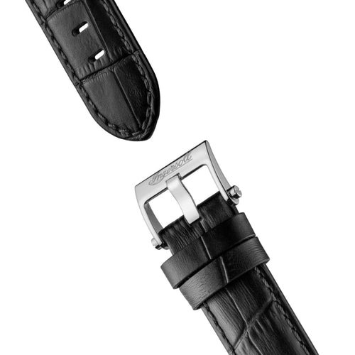 Ingersoll 1892 The Baldwin Automatic Mens Watch with Silver Dial and Black Leather Strap - I11002