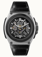 Ingersoll 1892 The Motion Automatic Gents Watch with Black Dial and a Horween Black Leather Strap - I11702B