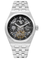Ingersoll 1892 The Broadway Automatic Gents Watch with Black Dial and Stainless Steel Bracelet - I12901