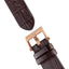 Ingersoll 1892 The Broadway Automatic Gents Watch with White Dial and Brown Leather Strap - I12904
