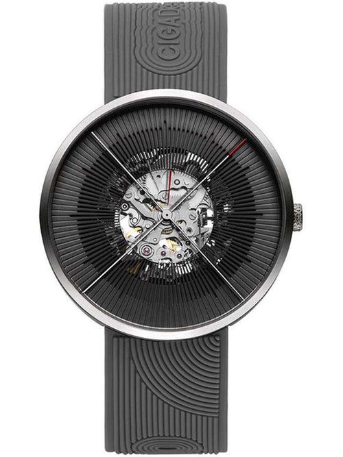 CIGA DESIGN Mechanical J Series Skeleton Watch for Gents -  J011-SIBL-W35