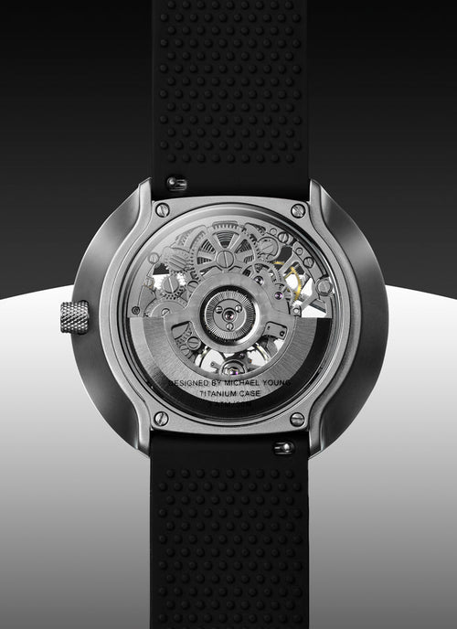 CIGA DESIGN Skeleton Automatic Watch for Gents - M031-TITI-W15BK