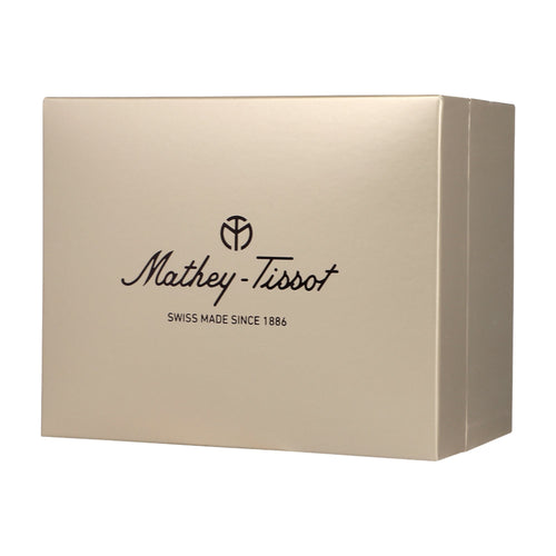 Mathey-Tissot Swiss Made Analog White Dial Ladies Watch-D680ABR_A